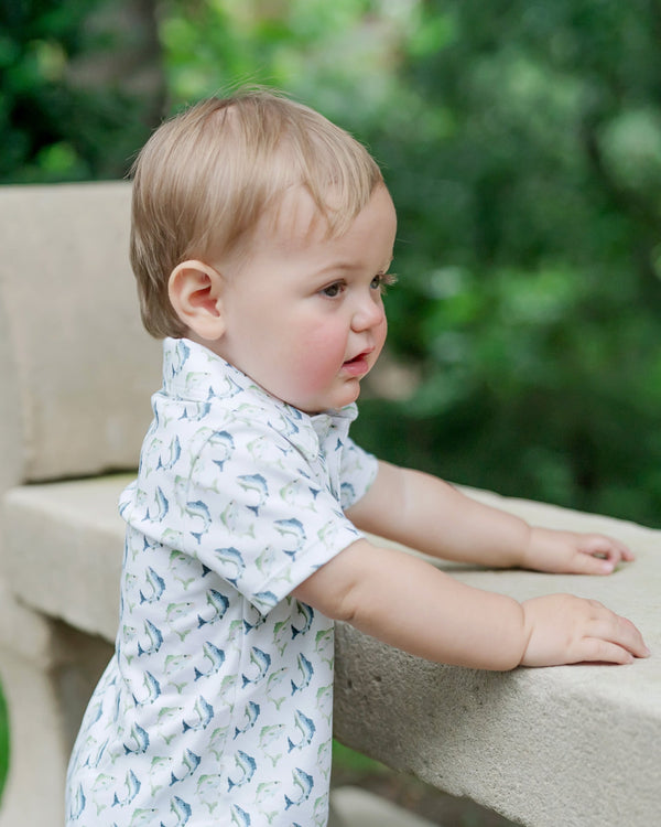 Tripp Polo Shortall- Jumping Trout