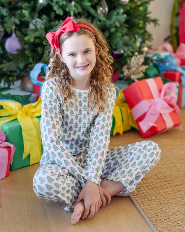 Millie Pant Set- Under the Christmas Tree