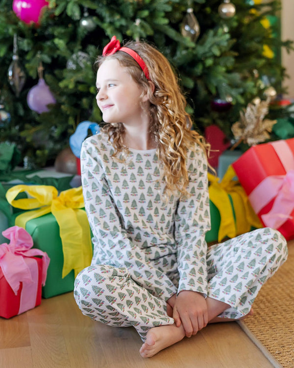 Millie Pant Set- Under the Christmas Tree