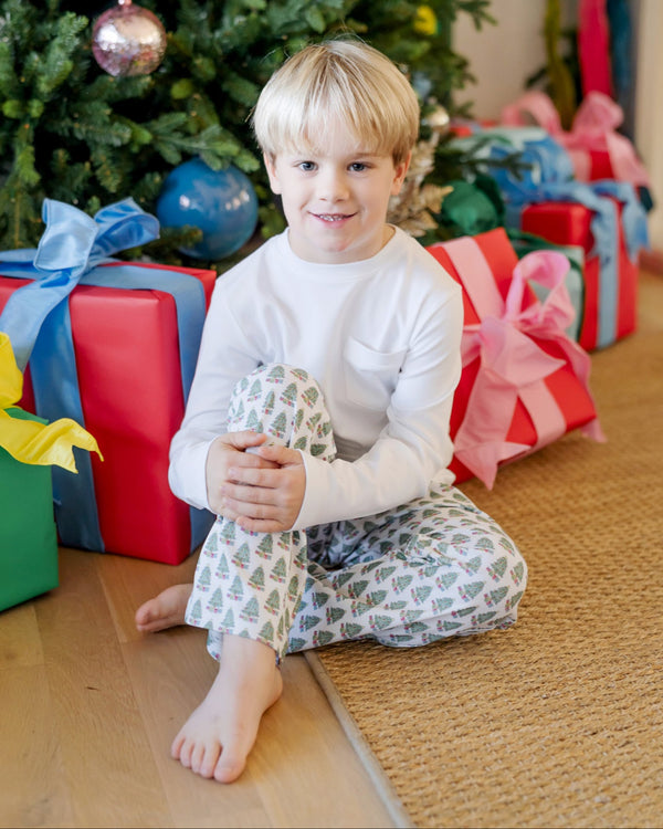 Beckett Hangout Pant- Under the Christmas Tree