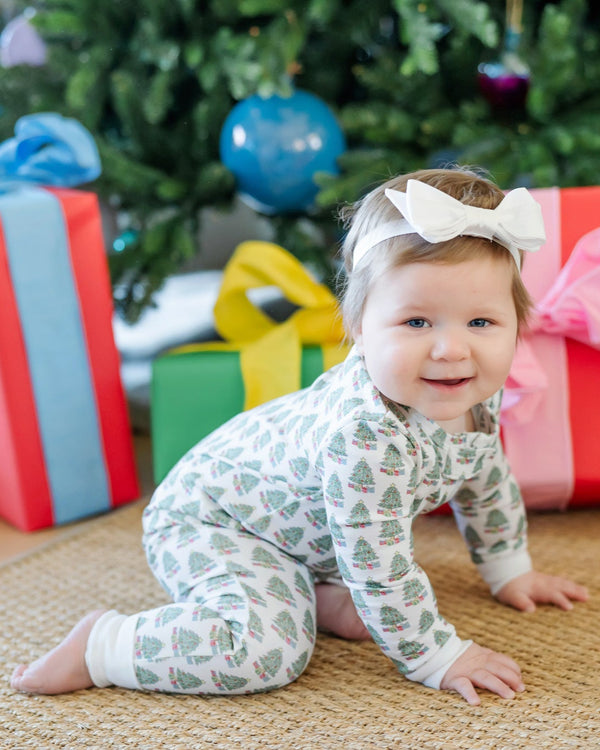 Parker Zipper Pajama- Under the Christmas Tree