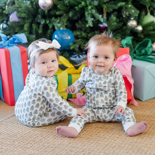 Parker Zipper Pajama- Under the Christmas Tree