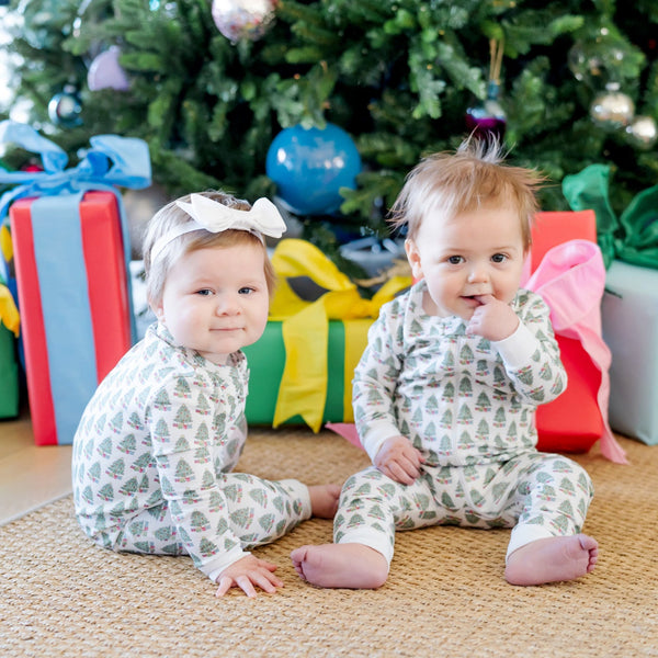 Parker Zipper Pajama- Under the Christmas Tree