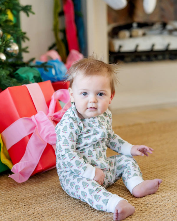 Parker Zipper Pajama- Under the Christmas Tree