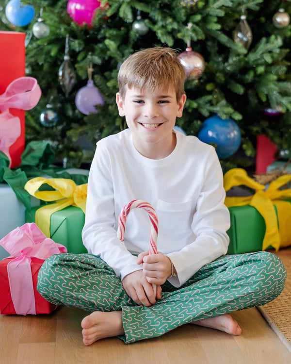Beckett Hangout Pant- Candy Cane Lane
