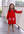 Abigail Dress- Red