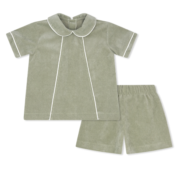 Adam Short Set- Sweetgrass Corduroy