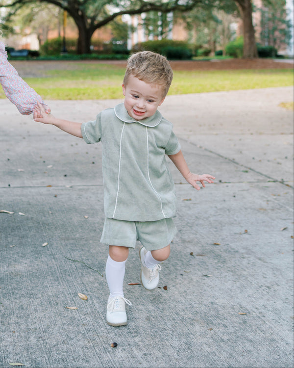 Adam Short Set- Sweetgrass Corduroy