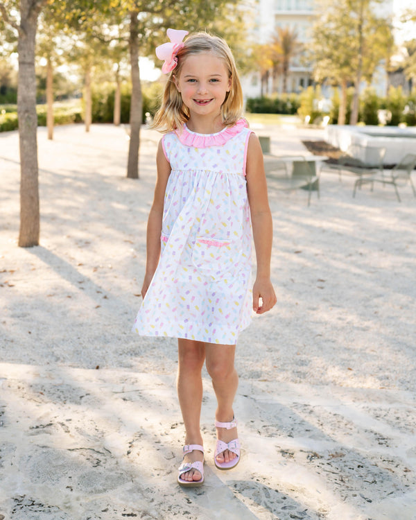 Addison Ruffle Dress- Tremont Twin Pops