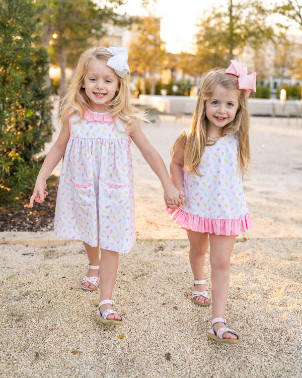 Sutton Swing Bloomer/Banded Short Set- Tremont Twin Pops