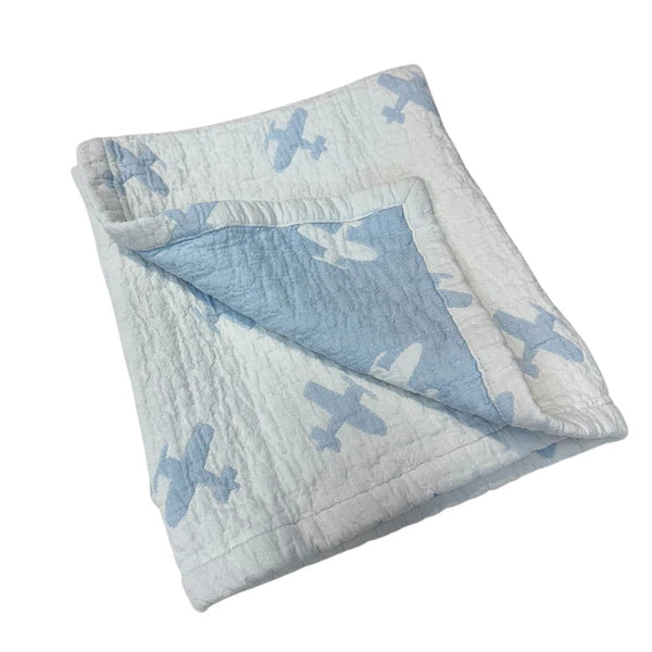 Airplane Baby Blanket