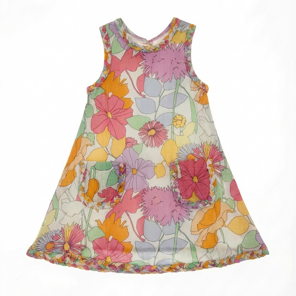 Festive Floral Olivia Dress