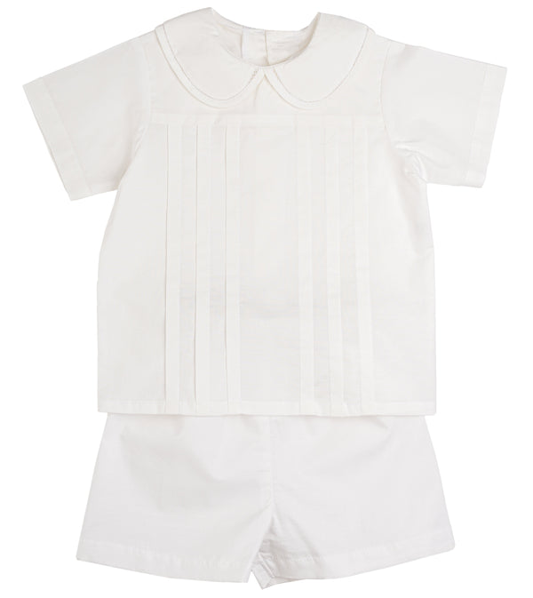 Andrew Short Set- Classic White