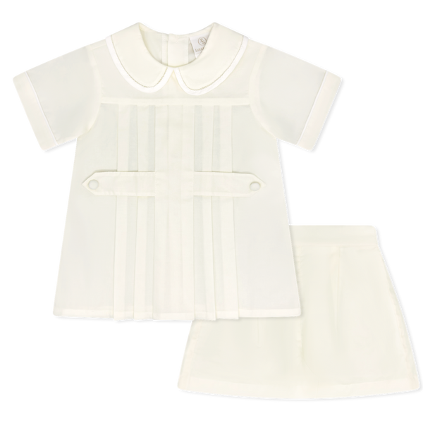 Andrew Short Set- Blessings Yellow Batiste