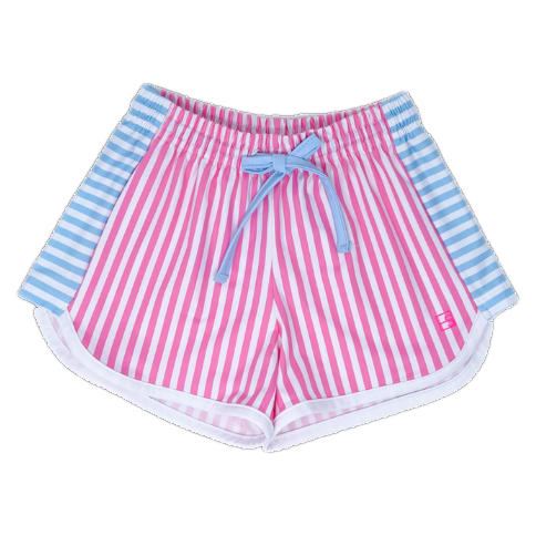 Annie Short - Pink Stripe/Blue Stripe