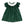 Christy L/S Lace Dress- Hunter Green Velvet