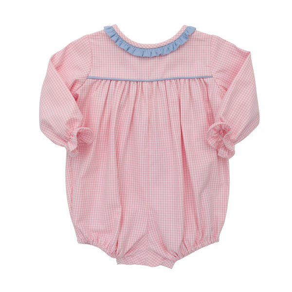 Christy Bubble- Pink Check Oxford