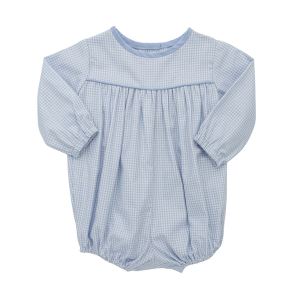 Andrew Bubble- Blue Check Oxford