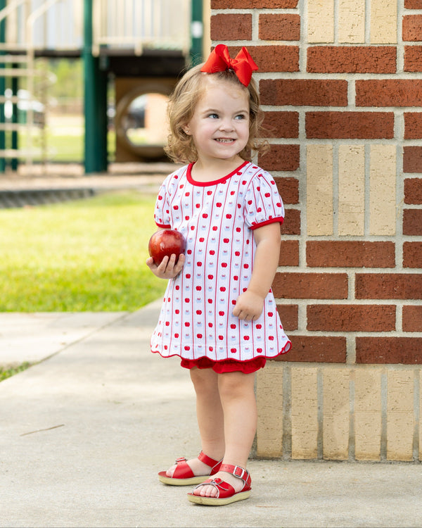 Apple Print Bloomer Set