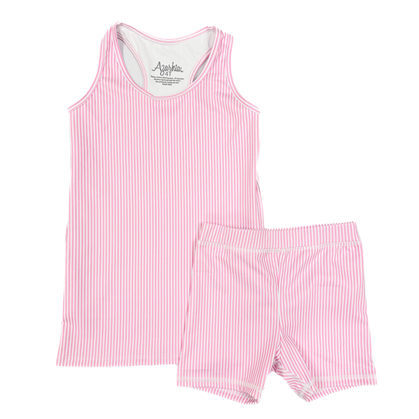 Pink Striped Izzy Tennis Dress