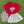 Sequin Elephant Boxy T- Crimson