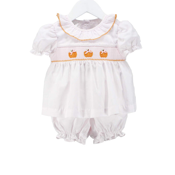 Pumpkins and Bow Claire Bloomer Set