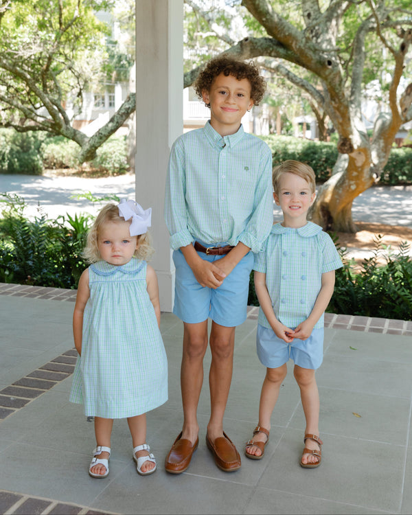 Bridgewater Plaid Dressy Short Set