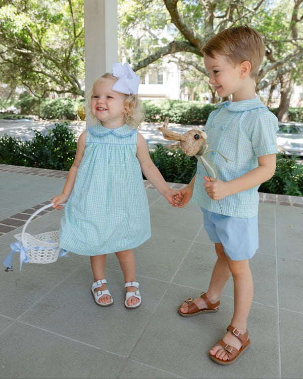 Bridgewater Plaid Dressy Short Set