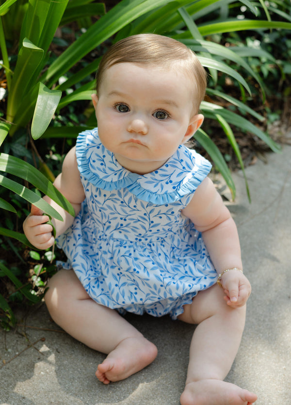 Summer Breeze Floral Romper