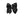 Grosgrain Bow On Clip- Black