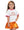 Hello Pumpkin Ringer Boxy T- White