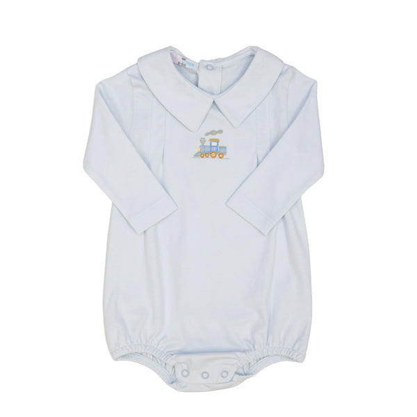 Choo Choo Train Hand Embroidery Bubble