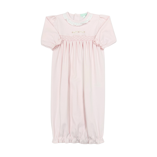 Smocked Rose Vine Daygown