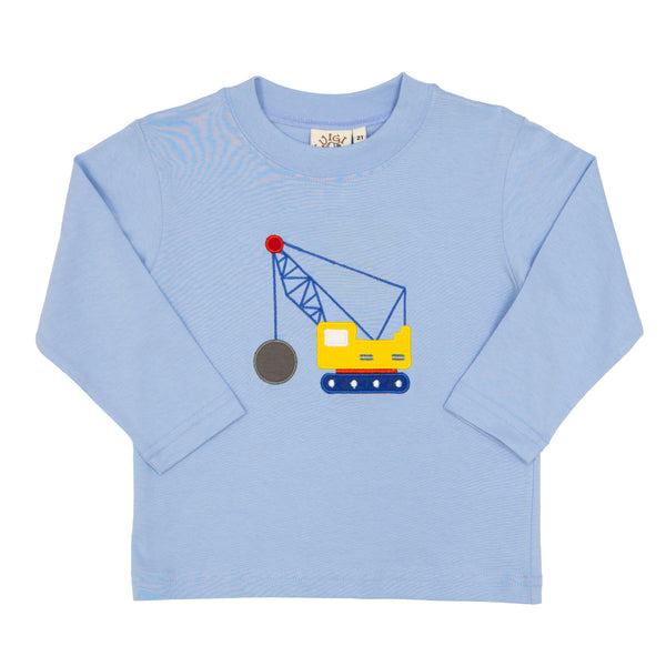 Crane and Wrecking Ball LS Shirt