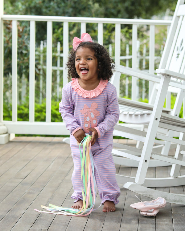 Ballet Slipper Romper