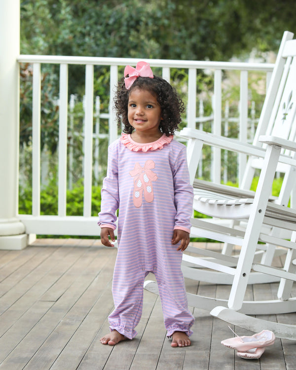 Ballet Slipper Romper