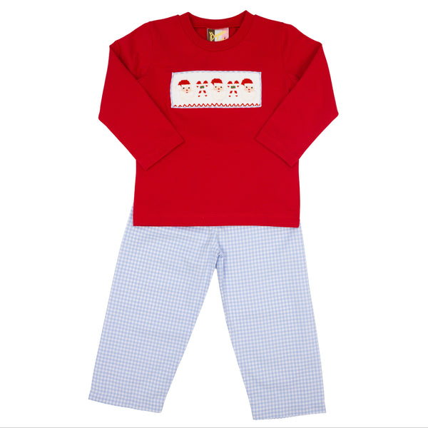 Ho Ho Ho Smocked Pant Set