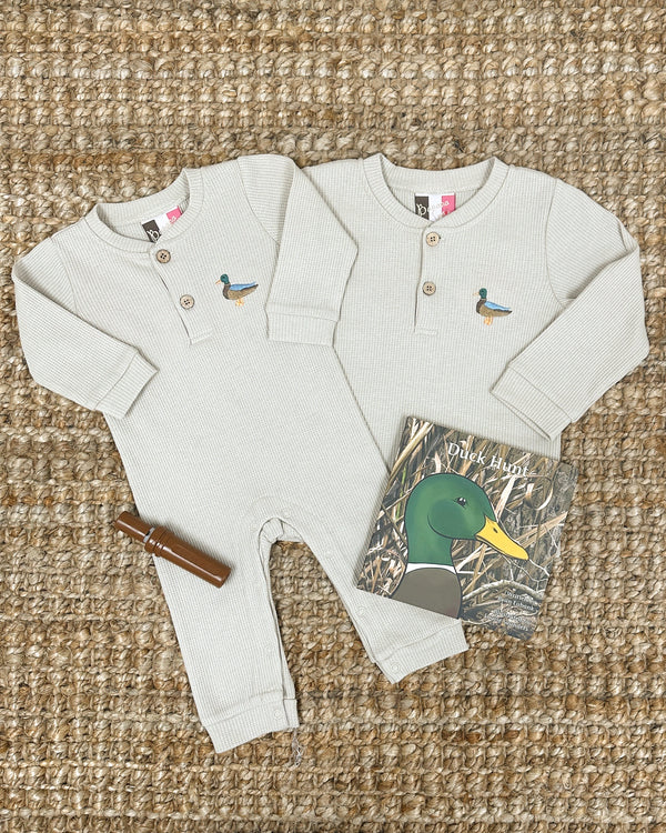 Henley Shirt- Duck