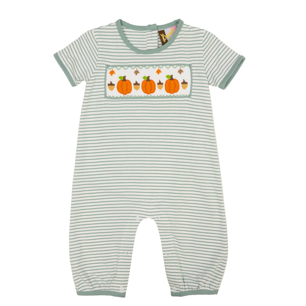 Pumpkin Patch Smocked Romper