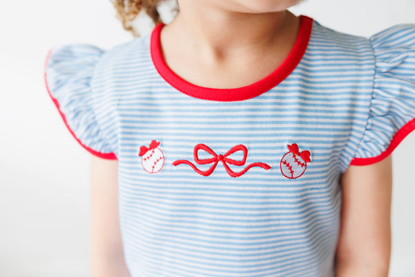 Baseball Flutter Short Set