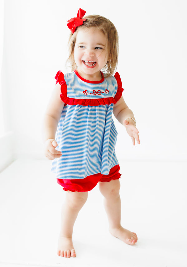 Baseball Bloomer Set