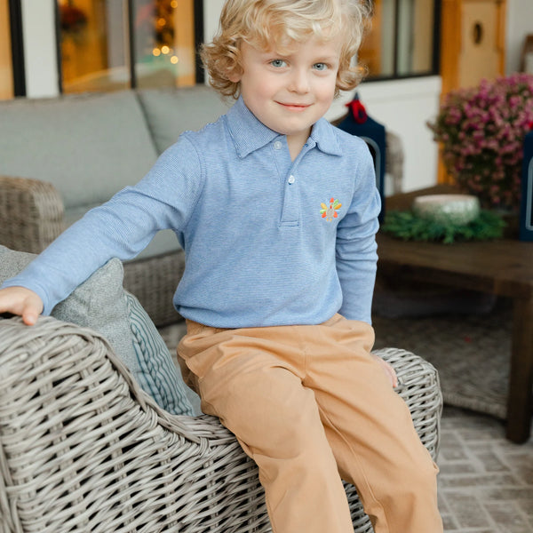 Charlie Pull on Pant- Cinnamon Twill