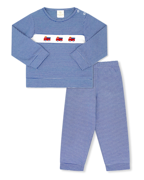 Bayou Play Set- Ridge Royal Ministripe- Firetruck