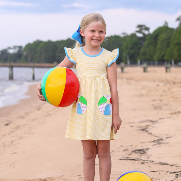 Beach Ball Flutter Dress