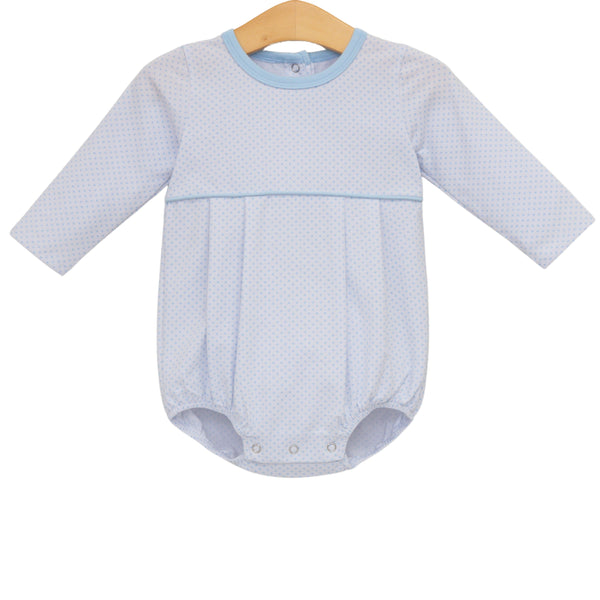Bennett Bubble- Light Blue Bitty Dot