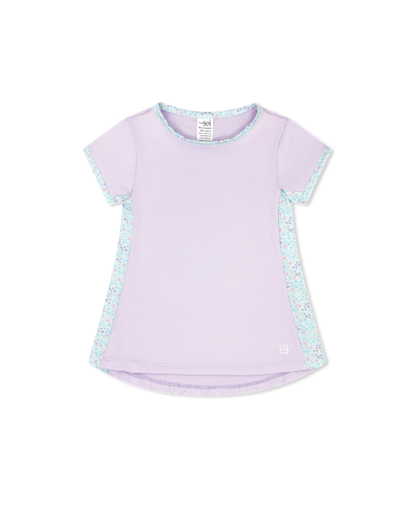 Blair Top- Petal Purple, Frosted Floral