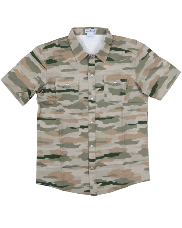 Classic Camo Pearl Snap Shirt