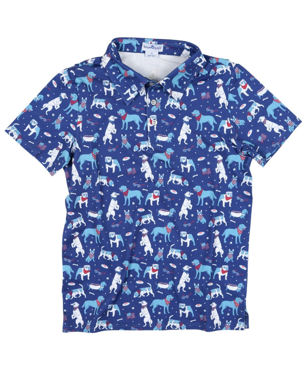 Yankee Doodle Dogs Polo Shirt