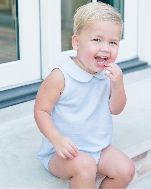 Blue Stripe Boy Bubble