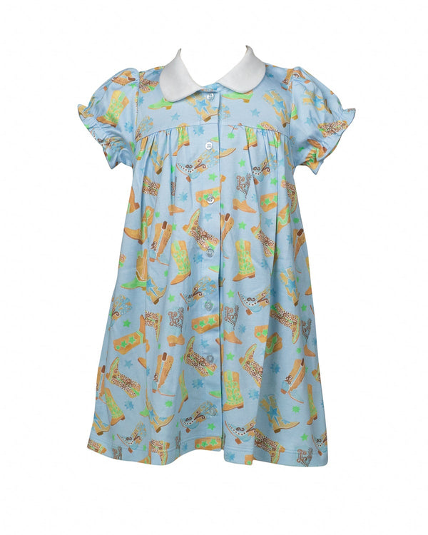 Boots S/S Button Front Dress